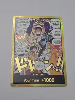 One Piece Gold DON!! OP16 ENGLISH Luffy THE TIME OF BATTLE - ENGLISH OP16 - Image 1