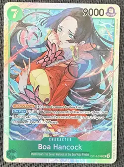 One Piece Boa Hancock Super Rare Near Mint The Time Of Battle OP16-032 - Image 1