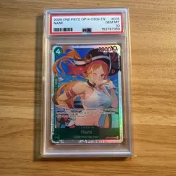 2026 ONE PIECE OP14-EB04-THE AZURE SEA'S SEVEN #031 NAMI PSA 10 - Image 1