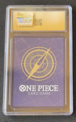 CGC PRISTINE 10 Monkey D. Luffy 2024 Promo #ST10-006 Treasure Booster One Piece - Image 2