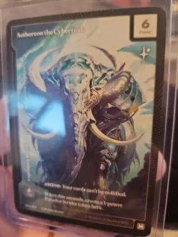 Wonders Of The First Call Of The Stones Aethereon the Cybertusk Mythic #4 - Image 2