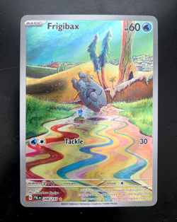Pokemon Card • Frigibax Paldea Evolved 208/193 Illustration Rare - Image 1