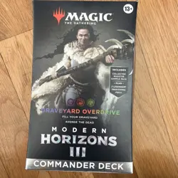 Magic: The Gathering Graveyard Overdrive Commander Deck Modern Horizons 3 SEALED - Image 1