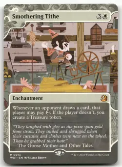 Smothering Tithe #13 (NM) Wilds of Eldraine WOT Magic MTG - Image 1