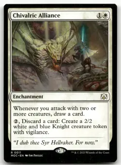 Chivalric Alliance #11 (NM) March of the Machine MOC Magic MTG - Image 1