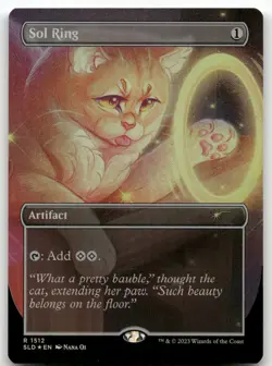 Sol Ring (1512) #1512 (Foil) (NM) Secret Lair Drop SLD Magic MTG - Image 1