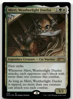 Mirri, Weatherlight Duelist #26 (Foil) (NM) Secret Lair Drop SLD Magic MTG - Image 1