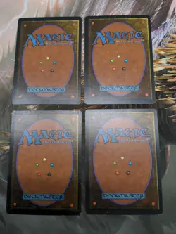 4x Strip Mine FBB Italian Rinascimento Playset MtG Magic the Gathering! LP - Image 2
