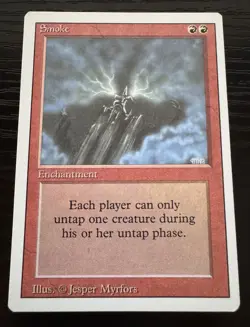 Smoke - Revised Magic the Gathering MTG - Image 1