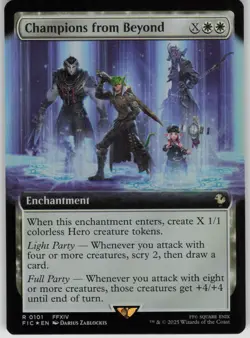 MTG TCG Champions from Beyond (Extended Art) R Commander: FINAL FANTASY 101 - Image 1