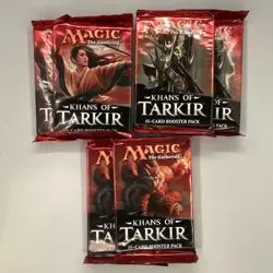Magic The Gathering MTG Khans of Tarkir (KTK 2014) Booster Pack X1 - NEW/SEALED - Image 2