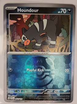 Houndour 062 Master Ball Reverse Holo Pokemon Card NM - Image 1