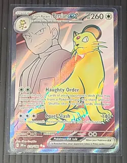 Team Rocket's Persian ex 219/182 Destined Rivals UR Holo FA 260HP EN - Image 1