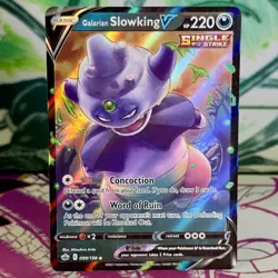 Galarian Slowking V - 099/198 - Ultra Rare - Chilling Reign - English - Pokemon - Image 1