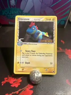 Pokemon Croconaw Reverse Holo 27/101 EX Dragon Frontiers 2006 - Image 1