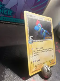 Pokemon Croconaw Reverse Holo 27/101 EX Dragon Frontiers 2006 - Image 3