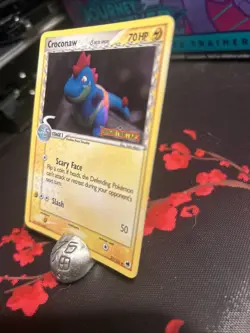 Pokemon Croconaw Reverse Holo 27/101 EX Dragon Frontiers 2006 - Image 4