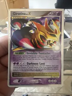 Giratina Lv.X #DP38 Holo Bleed 2009 Pokemon Diamond & Pearl Black Star Promo TCG - Image 1