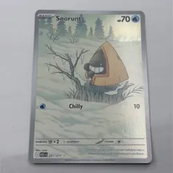 Pokemon TCG Snorunt 227/217 Ascended Heroes Illustration Rare - Image 2