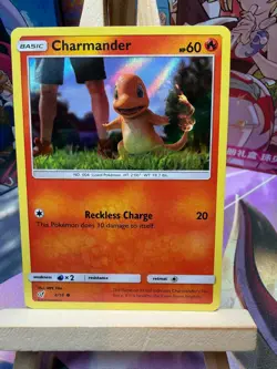 Charmander 4/18 Common Detective Pikachu Pokemon NM - Image 1