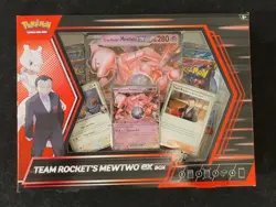 Pokemon TCG Team Rocket's Mewtwo Ex Box Factory Sealed - Image 1