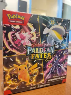 Pokemon TCG Scarlet And Violet Series Paldean Fates Booster Bundle Box Sealed - Image 1