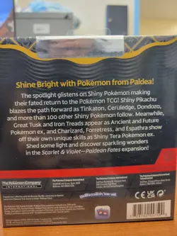 Pokemon TCG Scarlet And Violet Series Paldean Fates Booster Bundle Box Sealed - Image 2