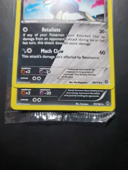 Pokemon Lucario 63/124 w/ Bisharp 64/114 & Zoroark 91/162 Sealed Promo Pack NM - Image 3