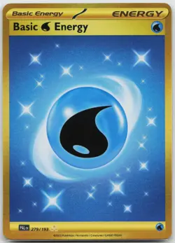 Basic Water Energy Hyper Rare SV02: Paldea Evolved 279/193 Pokemon TCG - Image 1