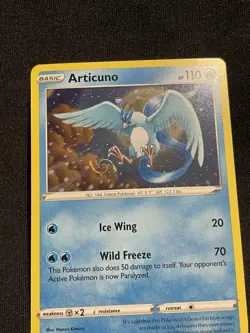 Articuno 036/195 Silver Tempest Rare Cosmos Holo Pokemon TCG SWIRL 🌀 - Image 1