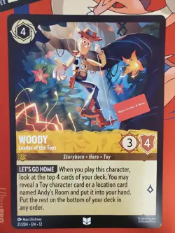 Disney Lorcana TCG Pixar Oversized Promo Cards Set Of 3 Wilds Unknown - Image 3