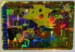 Pocket Monster Squirtle/Pikachu/Charmander-Bandai Cardass Sticker Pokemon - 1998 - Image 1