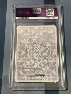 Weiss Schwarz Disney 100 Japanese Star Wars The Mandalorian SSP Foil PSA 10 - Image 2