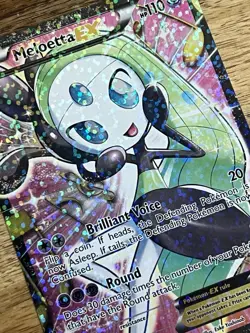 Pokemon TCG Meloetta EX Full Art Ultra Rare Card RC25/RC25 - Image 2