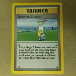 Pokemon Breeder 76/102 - Base Set - Rare - VINTAGE WOTC Pokemon Card - NM - Image 1