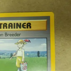 Pokemon Breeder 76/102 - Base Set - Rare - VINTAGE WOTC Pokemon Card - NM - Image 3