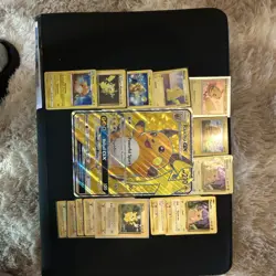 Nintendo Pokemon TCG pikachu lot, cracked 35/108, and many more great cards!!! - Image 1