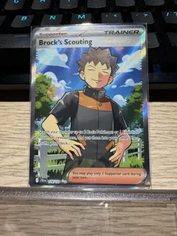 Pokemon TCG Brock's Scouting 179/159 - Image 1