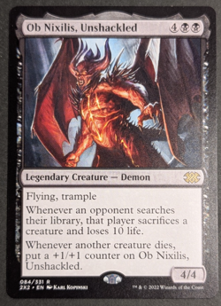 MTG Card - 1x Ob Nixilis Unshackled - Double Masters 2022 NM Magic The Gathering - Image 1