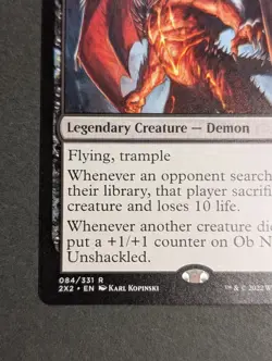 MTG Card - 1x Ob Nixilis Unshackled - Double Masters 2022 NM Magic The Gathering - Image 3