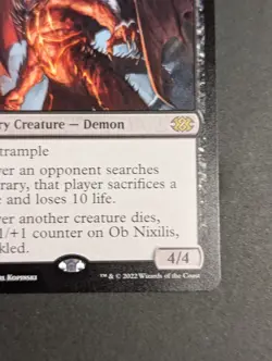 MTG Card - 1x Ob Nixilis Unshackled - Double Masters 2022 NM Magic The Gathering - Image 4