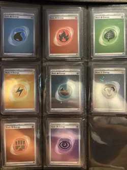 151 Cosmos Holo Energy Set 8 Card NM Full Set Collection Pokemon SV SVE 001-008 - Image 1