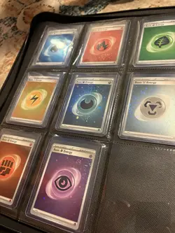 151 Cosmos Holo Energy Set 8 Card NM Full Set Collection Pokemon SV SVE 001-008 - Image 2