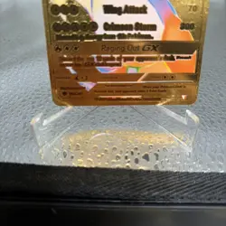 Pokemon Charizard GX Rainbow Gold Foil Card 150/147 - Image 2