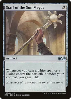 Staff of the Sun Magus [Magic 2015] Near Mint - Image 1