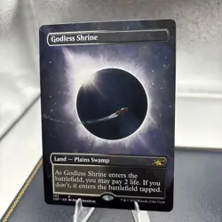 Godless Shrine (Borderless) 282 Unfinity Normal NM. - Magic The Gathering - Image 2
