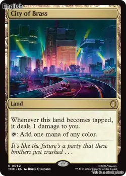 City of Brass EN [TMC - 62] - NM TCG MTG - Image 1