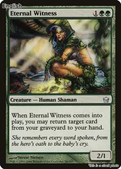 Eternal Witness EN [5DN - 86] - NM TCG MTG - Image 1