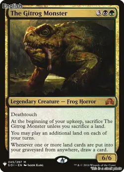 The Gitrog Monster EN [LIST - 245] - NM TCG MTG - Image 1