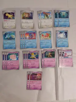 Set Of 59 Stage 1 Pokemon Cards TCG 2023, 2022, 2020 - Image 1